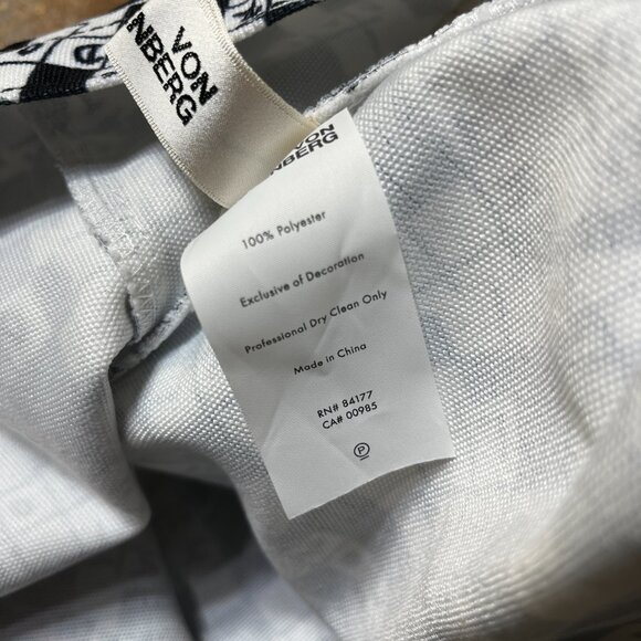 Diane von Furstenberg 50th Anniversary Tote Bag Crossword NEW - Picture 9 of 9